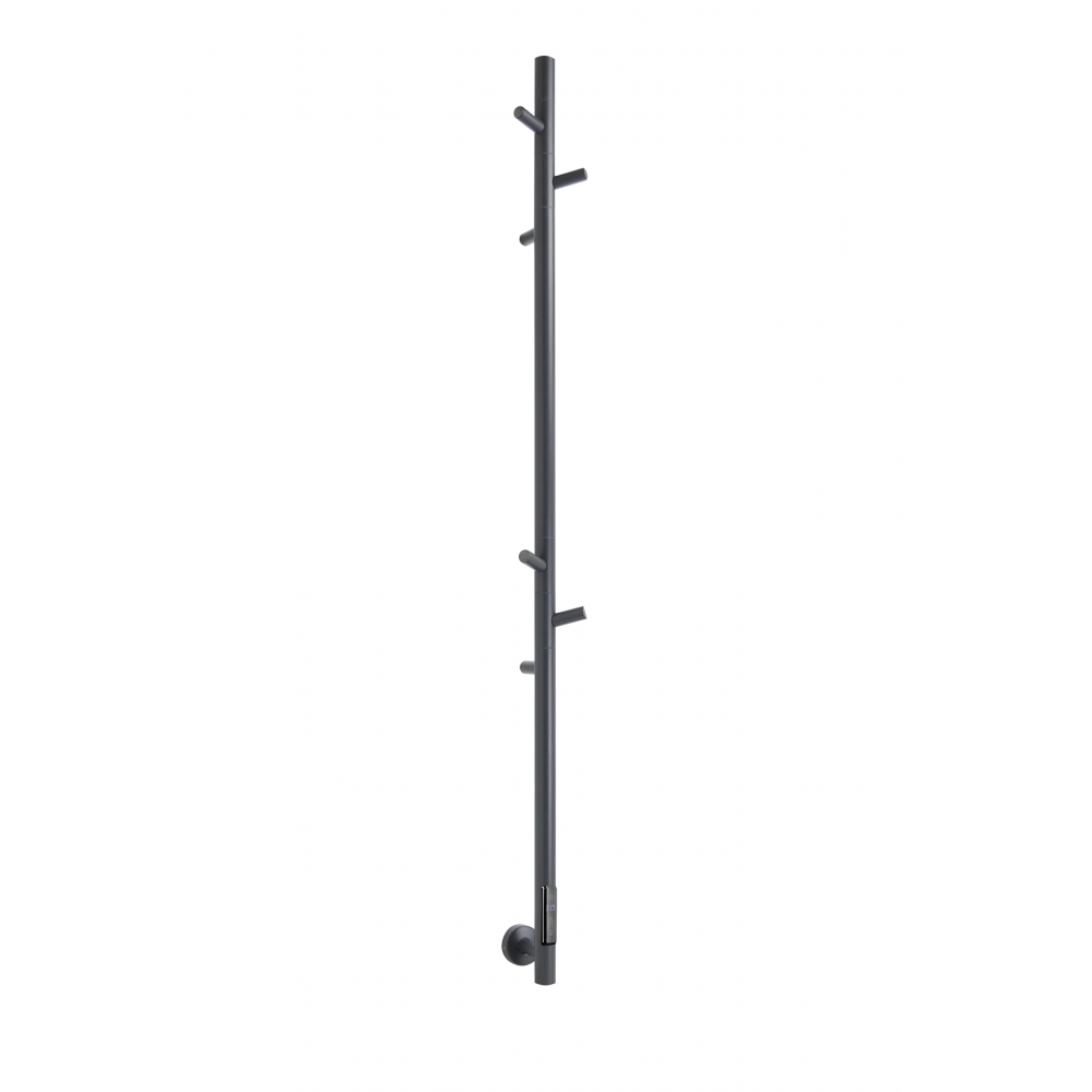 Полотенцесушитель электрический Vincea VTD-1DGE 15х140, графит, таймер