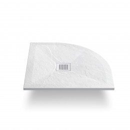Поддон для душа из искусственного камня  VST-4SQ9012W-L,1200*900*25, белый матовый, левый