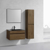 База под раковину Chiara 800 подвесная, 1 выкатной ящик soft-close, T. Oak
