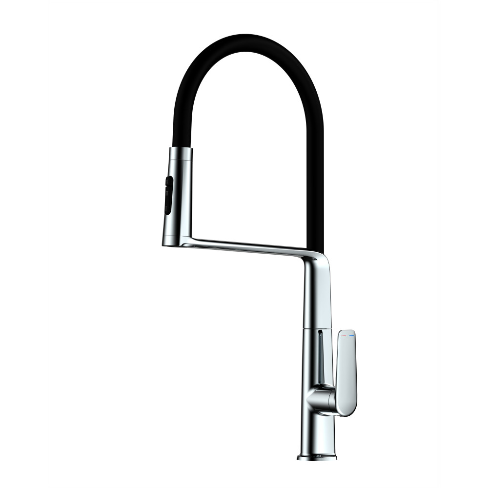 Смеситель для кухни Vincea VKF-118CH, хром