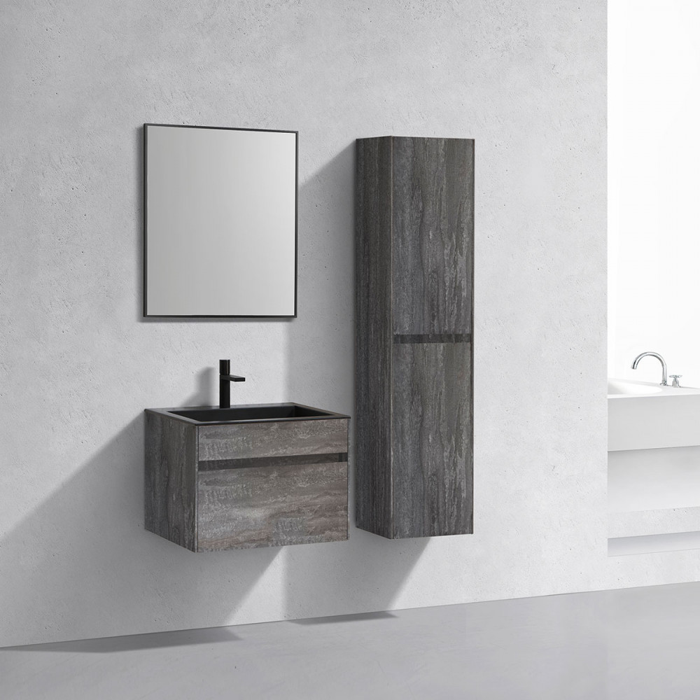 База под раковину Chiara 600 подвесная, 1 выкатной ящик soft-close, G.Stone
