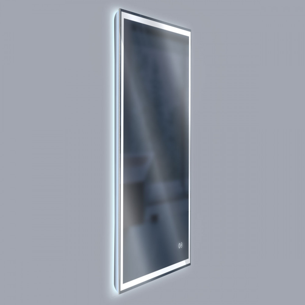 Зеркало LED VLM-3VN600-2 600х800 c сенсорным выключателем и диммером, антизапотевание