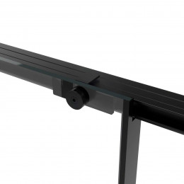 Душевой уголок Slim Soft VSR-1SS9010CLB, 1000*900, черный, стекло прозрачное
