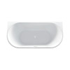 Ванна акриловая Vincea VBT-421-1700MB, 1700*800*580, цвет черн. мат., щелевой перелив, слив белый