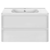 База под раковину Vico 800 подвесная, 2 выкатных ящика soft close, G.White
