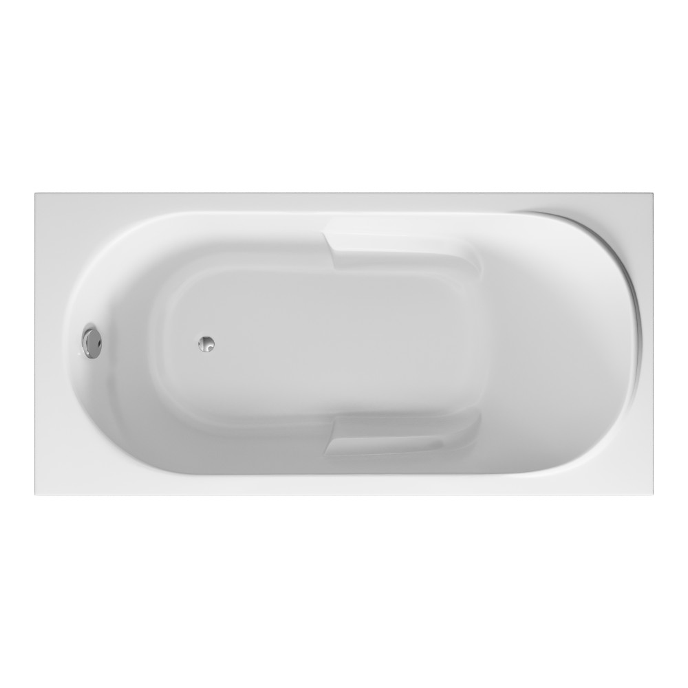 Ванна акриловая Vincea VBT-2A150-LG с ножками 1500*750*470, пристенная, цвет белый