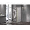 Душевая перегородка Walk-In VSW-1H700CLG, 700*2000, матовый золотой, стекло прозрачное