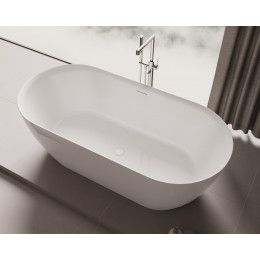 Ванна акриловая Vincea VBT-705-1800, 1800*800*585, цвет белый, щелевой перелив, слив белый