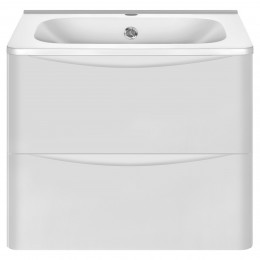 База под раковину Paola 600 подвесная, 2 выкатных ящика soft close, G.White