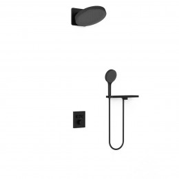 Душевой комплект Inspire VSFW-3I21MT3RMB встраиваемый, термостатический, двухрежимный, черный