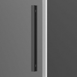 Душевой уголок Soft VSR-3SO9012CLGM, 1200*900, вороненая сталь, стекло прозрачное