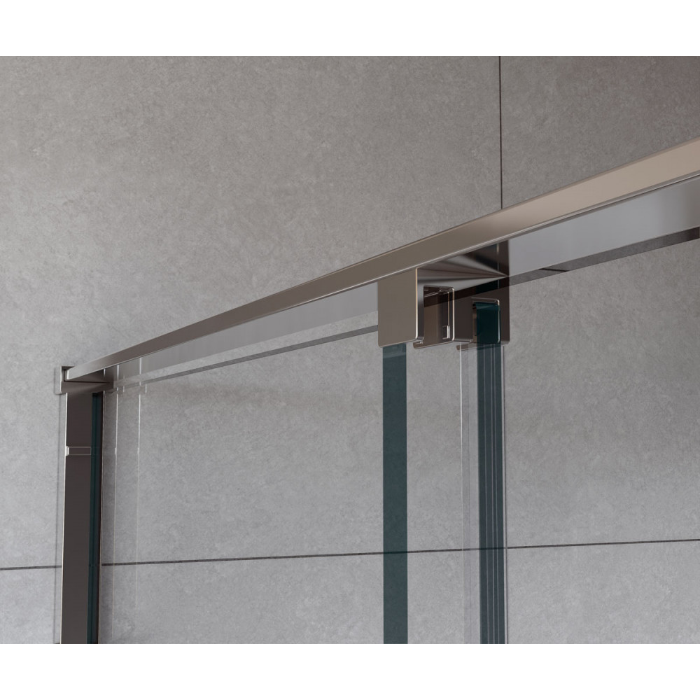 Душевой уголок Arno VSR-1A8013CL, 1300*800, хром, стекло прозрачное