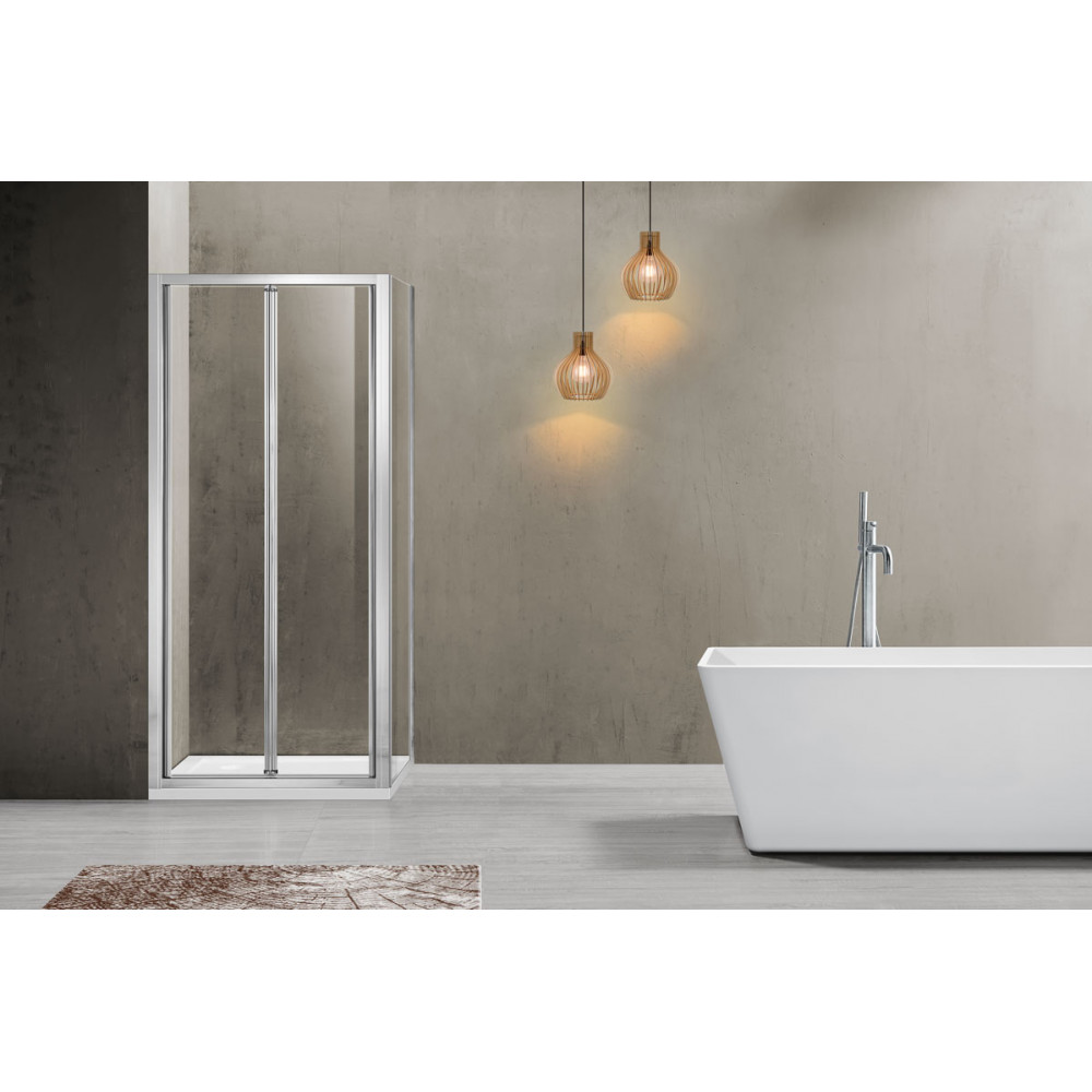 Душевой уголок Garda VSR-1G8080CL, 800*800, хром, стекло прозрачное
