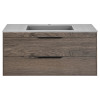 База под раковину Chiara 2D 1000 подвесная, 2 выкатных ящика soft-close, R.Oak