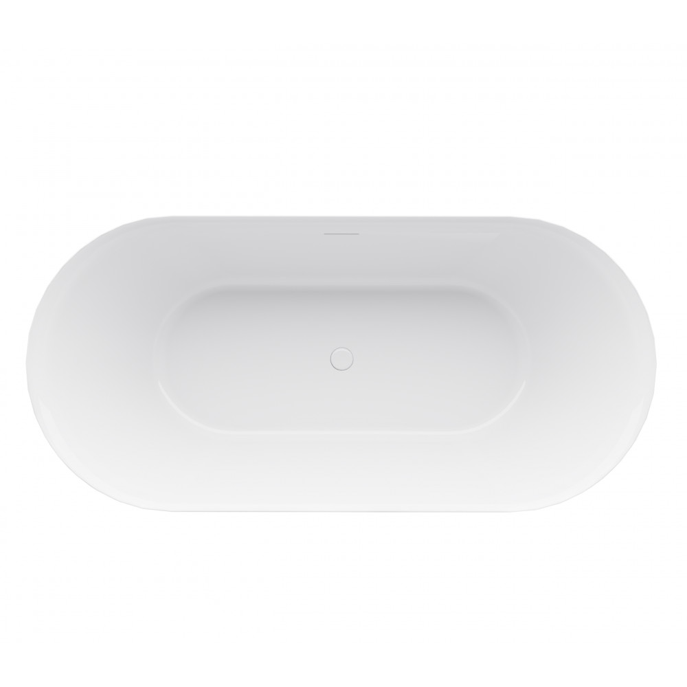 Ванна акриловая Vincea VBT-705-1800, 1800*800*585, цвет белый, щелевой перелив, слив белый
