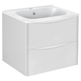 База под раковину Paola 600 подвесная, 2 выкатных ящика soft close, G.White