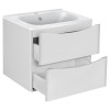База под раковину Paola 600 подвесная, 2 выкатных ящика soft close, G.White