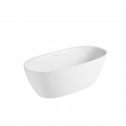 Ванна акриловая Vincea VBT-701-1700MW, 1700*800*585, цвет белый мат., щелевой перелив, слив белый