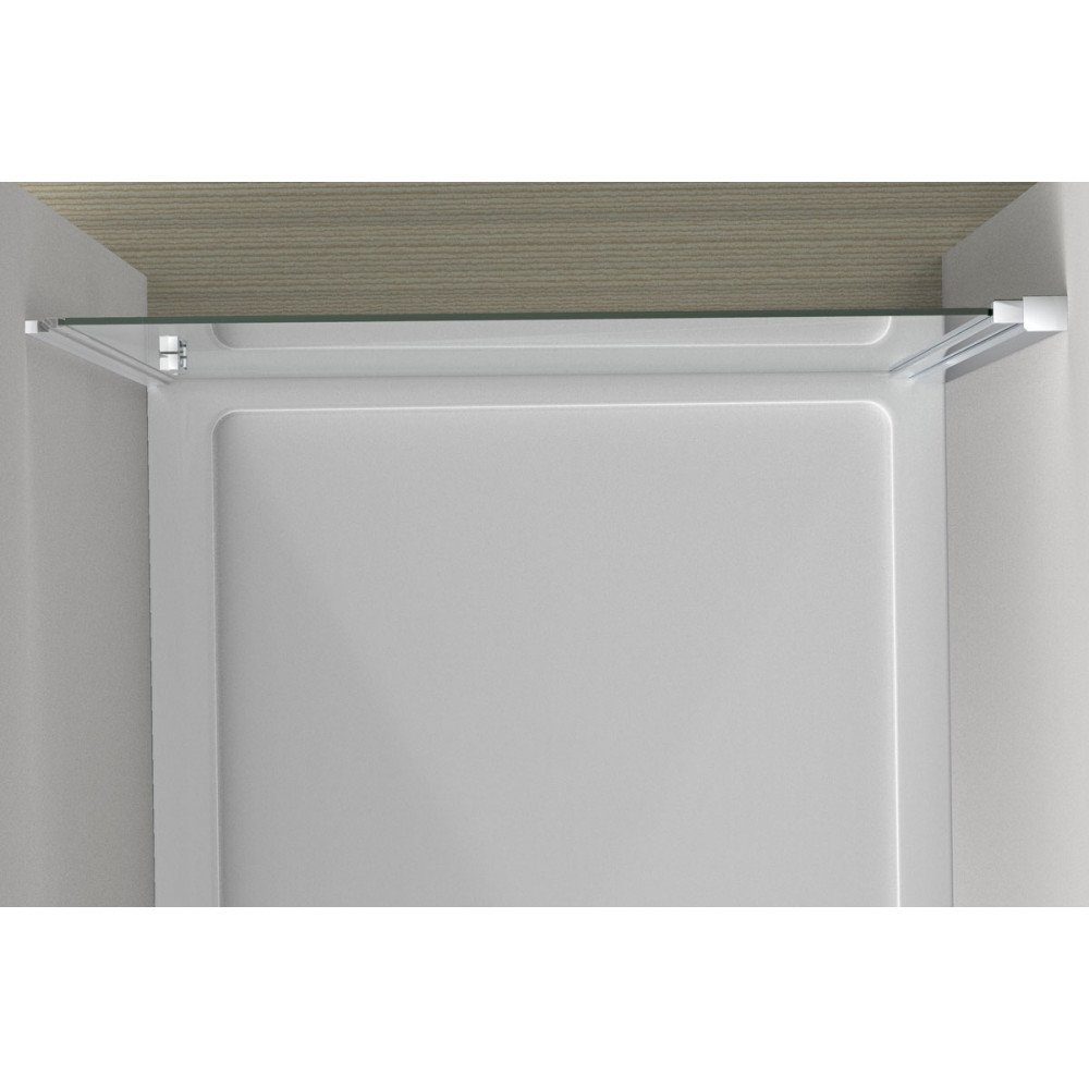 Душевая дверь Alpha VDP-3AL700CL , хром, стекло прозрачное