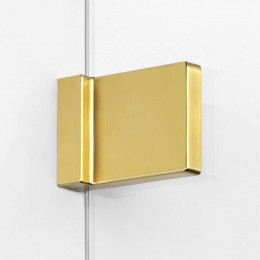 Душевое ограждение NEW TRENDY AVEXA GOLD BRUSHED 50x200 EXK-7010 брашированное золото