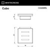 Мыльница подвесная WHITECROSS Cubo CU2420BL черный мат