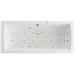 Ванна EXCELLENT Aquaria Lux Slim 180x80 ULTRA золото