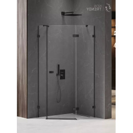Душевое ограждение NEW TRENDY AVEXA BLACK R 100x80x200 EXK-3880 черный