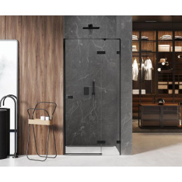 Дверь в нишу NEW TRENDY AVEXA BLACK 100x200 EXK-1551 черный