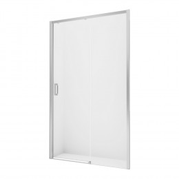 Дверь в нишу NEW TRENDY PRIME 140x200 R D-0307A хром