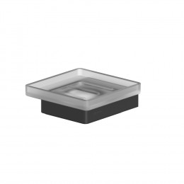 Мыльница подвесная WHITECROSS Cubo CU2420BL черный мат