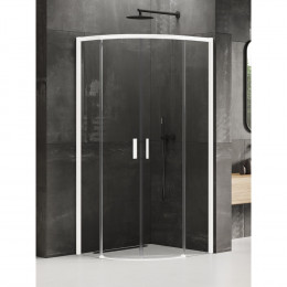Душевое ограждение NEW TRENDY PRIME WHITE 90x90x200 K-3561 белый