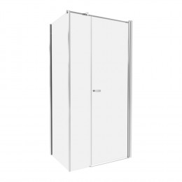 Душевое ограждение NEW TRENDY NEW SOLEO 100x80x195 K-0359 хром
