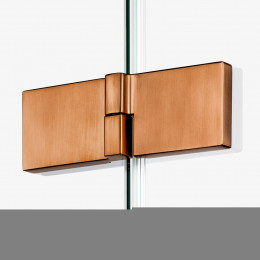Душевое ограждение NEW TRENDY AVEXA COPPER BRUSHED L 80x70x200 EXK-3690 брашированная медь