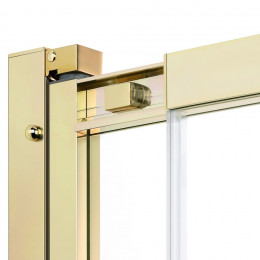 Шторка для ванны NEW TRENDY SENSI LIGHT GOLD 85x150 P-0101 светлое золото