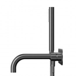 Смеситель для ванны скрытого монтажа WHITECROSS Y Y1240GM оружейная сталь