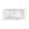 Ванна WHITECROSS Savia Duo 170x80 LINE бронза