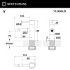 Смеситель для биде WHITECROSS Y Y1220GLB брашированное золото