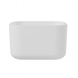 Умывальник WHITECROSS Lazurit 50x40 белый мат иск. камень