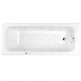 Ванна WHITECROSS Vibe 170x70 ULTRA NANO хром