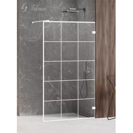 Душевое ограждение NEW TRENDY AVEXA WHITE 100x200 EXK-2985 белый