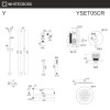 Система для душа скрытого монтажа WHITECROSS Y YSET05CR хром