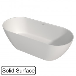 Ванна WHITECROSS Tawna 165x80 белый мат иск. камень