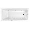 Ванна WHITECROSS Wave Slim 170x75 SOFT хром