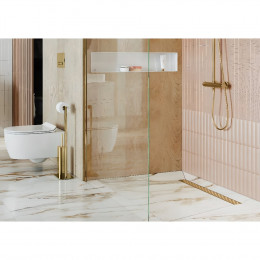 Душевой трап EXCELLENT Stilio Gold 70 см. решетка декоративная золото