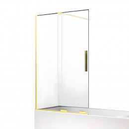 Шторка для ванны NEW TRENDY SMART LIGHT GOLD 100x150 EXK-4304 светлое золото
