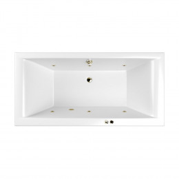 Ванна WHITECROSS Savia Duo 170x80 SOFT бронза