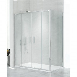 Душевое ограждение NEW TRENDY NEW CORRINA 150x90x195 D-0184A/D-0079B хром