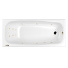Ванна WHITECROSS Layla Slim 180x80 LINE золото