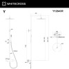 Термостатическая душевая система наружного монтажа WHITECROSS Y Y1254CR хром