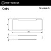 Полотенцедержатель WHITECROSS Cubo CU2458GLB брашированное золото